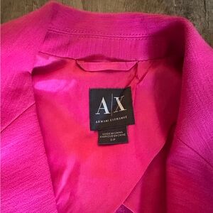 Armani Exchange Pink Blazer